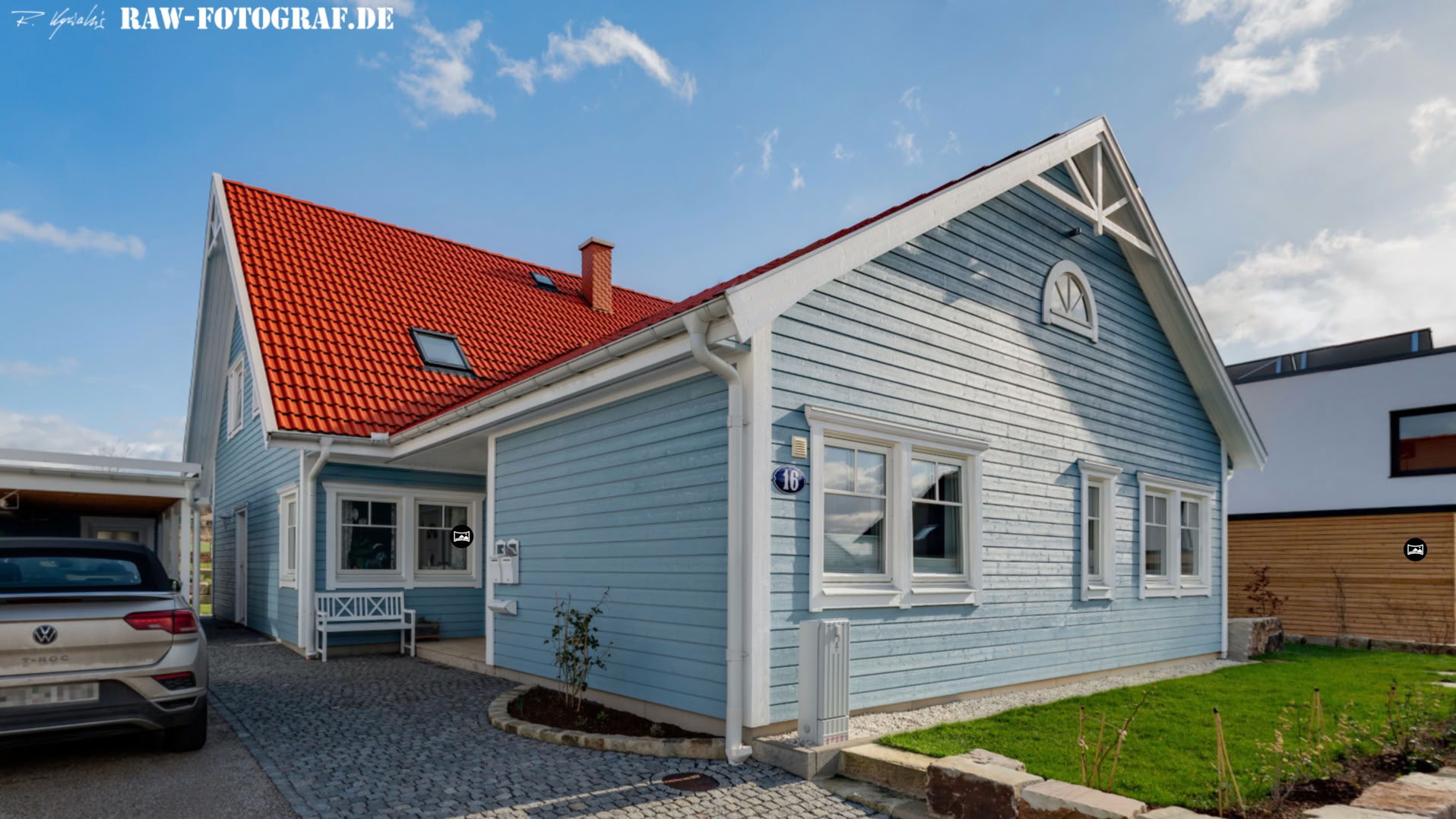 Virtuelle Tour eines Hauses